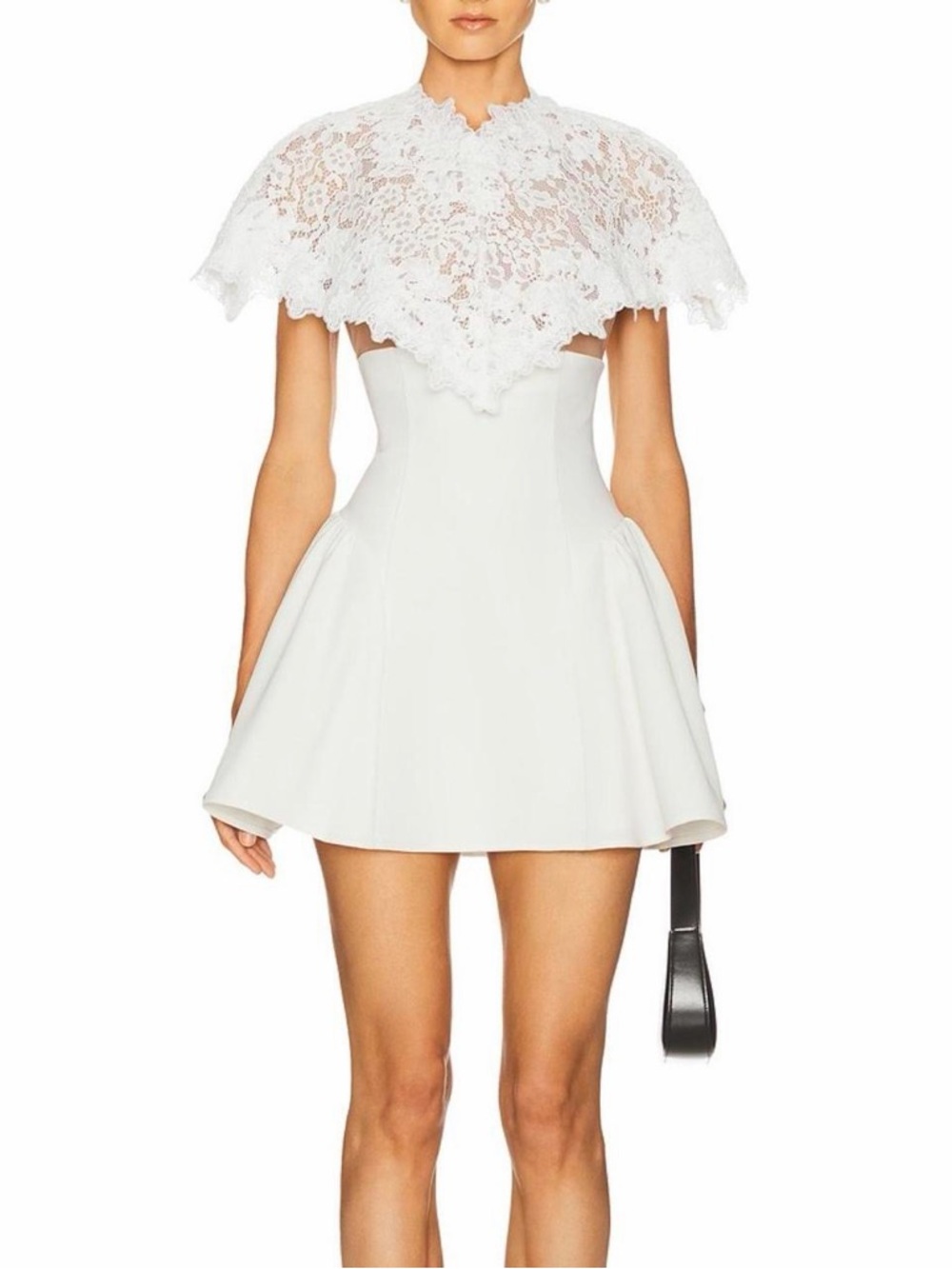 Helsa Mademoiselle Cape Mini dress